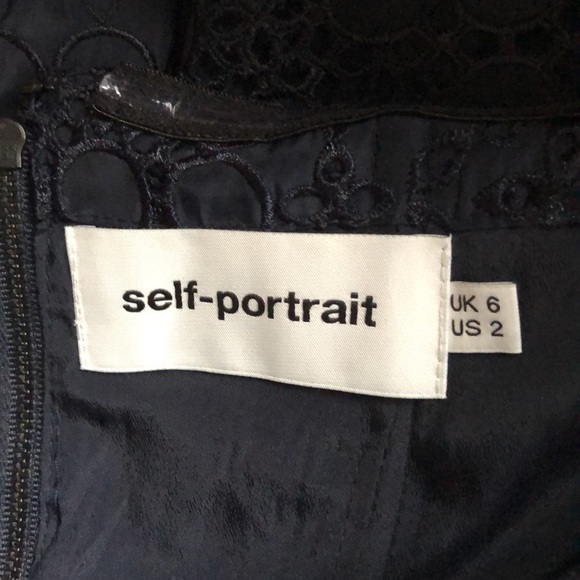 Self-portrait navy jumpsuit - Picture 4 of 8